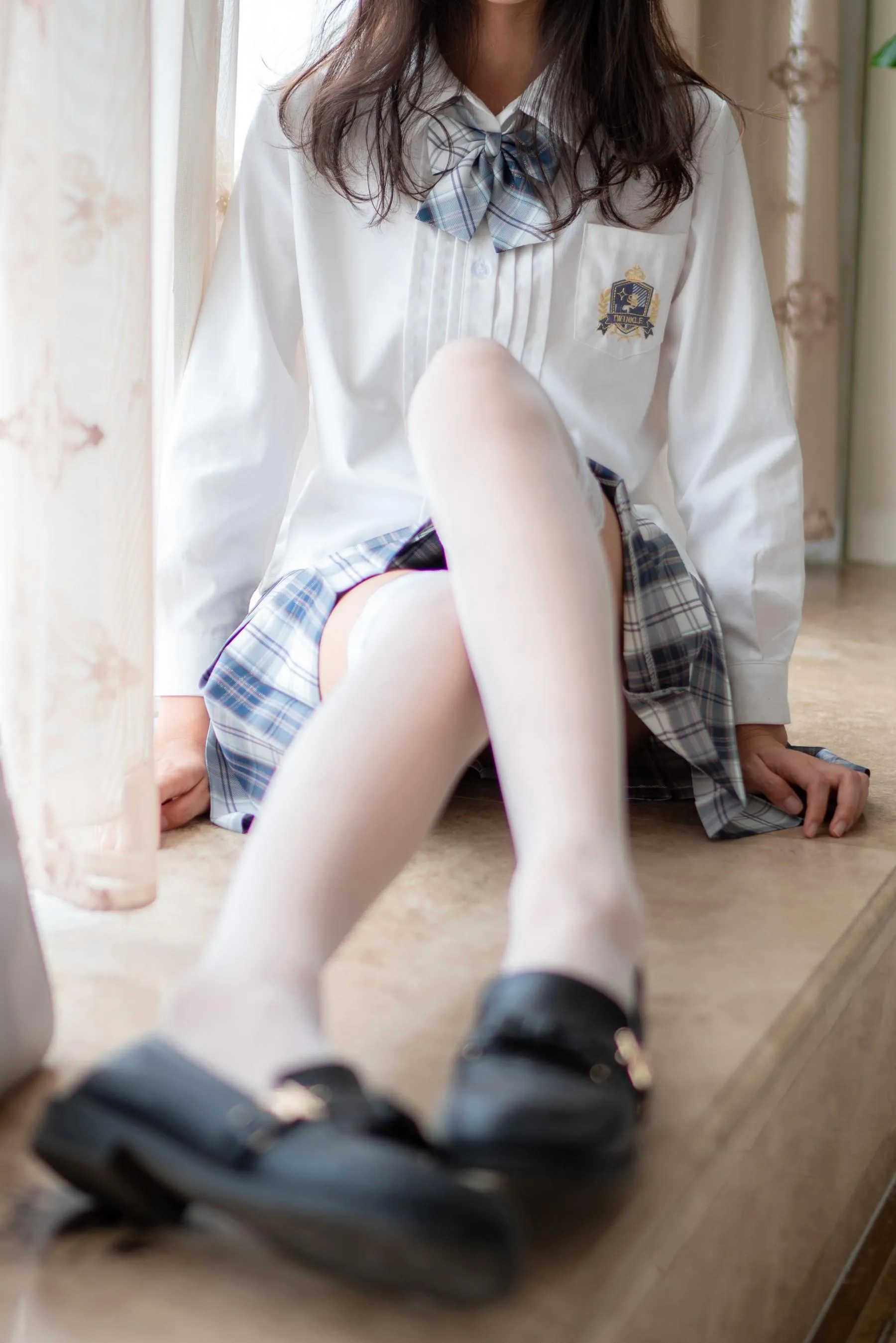 西瓜少女 NO.021 JK格子裙 [24P]插图7